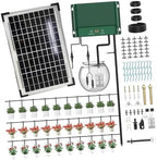 Sun Powered Automatic Drip Watering with 50 Emitters for Garden Bushes and Outdoor Cultivation Solar Automatic Plant Watering - Image 4