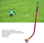 Adjustable Water Sprayer Wand Durable High Rise Stick Sprinkler Aluminum Alloy Plastic Plant Watering Wand for Garden Yard Farm (90CM) - Image 5