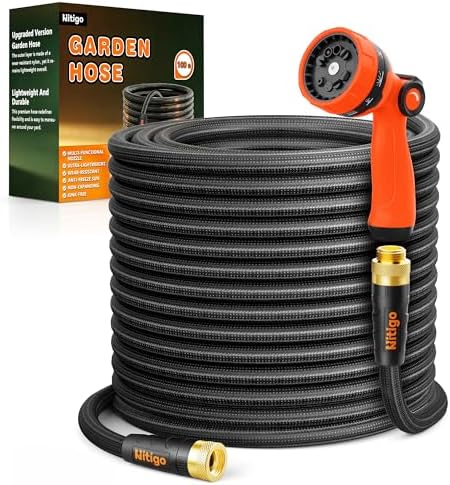 Nitigo Ultra Lightweight Garden Hose 100FT for Yard, Outdoor by Nitigo