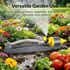 Rotating Lawn Sprinkler for Yard, Automatic Garden Water Sprinkler with 360° Adjustable Spray for Vegetables Flower Beds Grass(10m) - Image 2