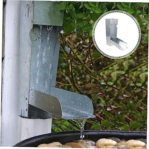 Milisten 1set Foldable Rainwater Diverter for Garden Material Easy Installation Efficient Water Collection System for Standard Downspouts for Watering Flowers and Vegetables - Image 5