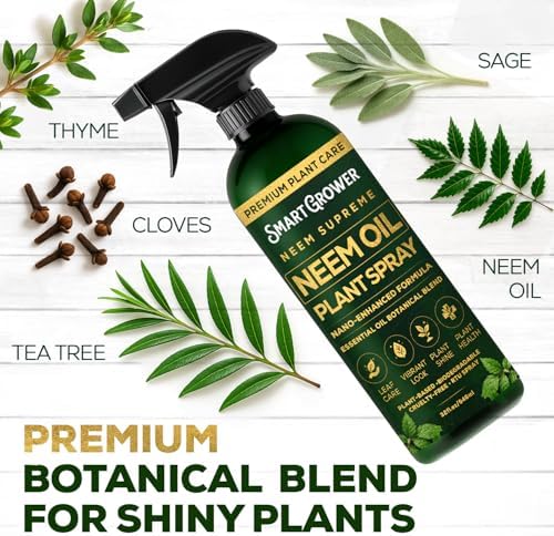 Neem Oil Spray for Plants Botanical Blend, with Natural Essential Oil, 32oz - Image 4