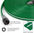 Jin&Bao 50FT Sprinkler Hose Heavy Duty Garden Lawn Water Hose with Staples - Image 2