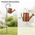 Solar Watering Can Light, LED String Lantern, Hummingbird Garden Yard Decor - Image 6