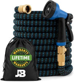 J&B XpandaHose 75ft Expandable Garden Hose, Lightweight, Brass Connectors by J%26B