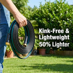 75FT Lightweight Garden Hose – Kink-Resistant, Flexible, High-Pressure Hose for Outdoor Watering, Lawn Care, Garden, and Car Cleaning - Image 4