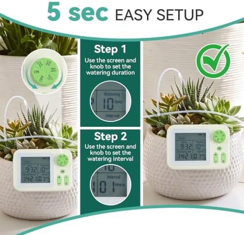 OTraki Automatic Watering System 15 Potted Indoor Vacation Plant Waterer - Image 5