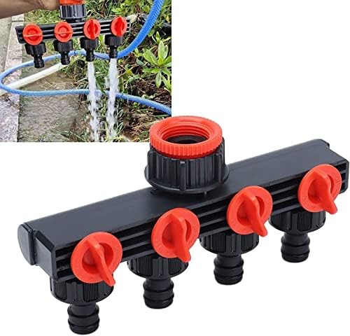 4 Way Hose Splitters, Automatic Watering Water Pipe Linker Garden Water Irrigation Tool, 4 Way Hose Splitter Watering Accessories - Image 7