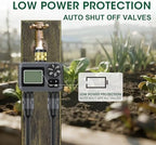 Hose Water Timer, Programmable Sprinkler Timer with Rain Delay/Manual/Automatic Drip Irrigation System for Garden Yard, 2 Outlet - Image 7