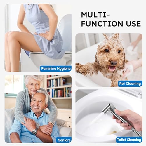 Arofa Built-in Hot and Cold Bidet Sprayer for Toilet, Hands-Free Control - Image 6