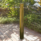 Floor Mounted Faucet Outdoor Water Pipe Vertical Fountain Irrigation Column,Outdoor Stainless Steel Vertical Garden Water Column Faucet, 86cm Freestanding Antifreeze Hydrant Fountain for Pat - Image 6