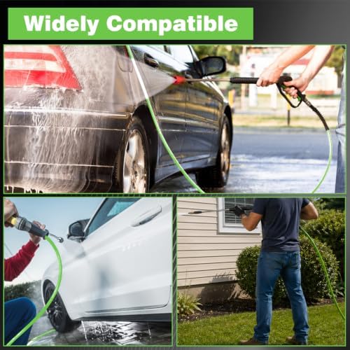 PWACCS Retractable Pressure Washer Hose Reel, 1/4" x 60ft - Image 5