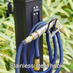 Outdoor Vintage Column Faucet, Freestanding Hose Holder, Vertical Garden Water Column, Yard Hydrant for Washing Cars and Watering(114cm/44.9in) - Image 5