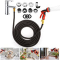 25FT Indoor Sink Hose Attachment for Faucet,7 Adapters for Watering by Amcortn