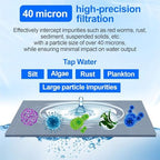 Spin Down Sediment Filter, 3/4 Inch Brass Whole House Pre-Filter - Image 4