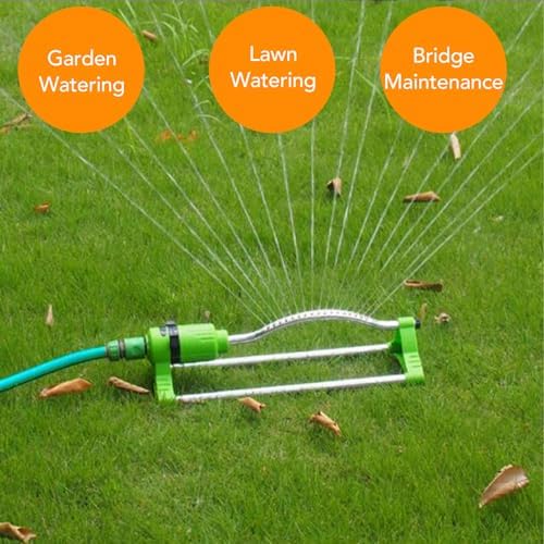 17 Hole 4 Modes Oscillating Lawn Sprinkler - Image 2