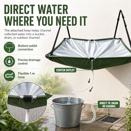 Hanging rainwater Collection System，rain Collection System Kit（2pack） - Image 7