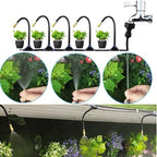 Sprayer Nozzle with T-Connector Water Mist Nozzle Flexible Pipe Wear-Resistant Plant Watering Tool for Irrigation Systems Atomizing Nozzle + 12mm tee Belt 10 Meters PE Pipe - Image 7