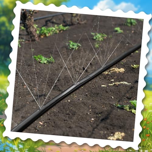 1640 ft 5/8 Inch Drip Irrigation Tubing 6" Irrigation Tape Drip Line 0.46 Gph rrigation System 15 Mil for Garden Patio Agricultural Lawn Hose - Image 5
