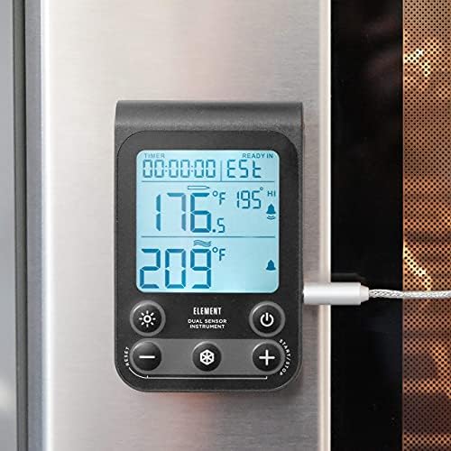 Lavatools OVT02 Element Digital Oven Thermometer for Oven, Grill, and Smoker Includes Dual-Sensor Stainless Temperature Probe - Image 3