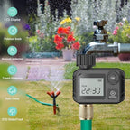 Sprinkler Timer 1 Zone, NH3/4 Inch Programmable Automatic Irrigation Controller Faucet Garden Hose Water Timer for Lawn Watering, Potting Drip Irrigation, Yard, Outdoor - Image 5