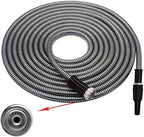 Stainless Steel Hose,Lightweight Metal Garden Flexible Water Hose,Shower Hose 25/50/75/100 FT (100) - Image 4