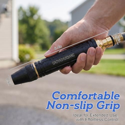 2026 NEW Home High-Pressure Car Wash Water Gun, Garden Hose Nozzle High Pressure Powerful, Jet Nozzle Power Washer for Sturdy Watering and Pressure Cleaning (Pacifier Interface Type B) - Image 2