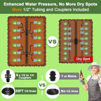 Drip Irrigation Kit for Garden, Quick-Connect Plant Watering System 250FT - Image 4
