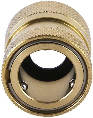 Garden Hose Quick Connect Brass Hose Quick Connectors Fitting For Garden Watering 3/4"GTH (3 Female Coupler+ 6 Male Nipples) - Image 3