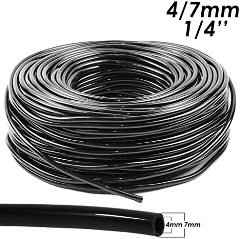 1/4'' Garden Watering Hose 4/7mm PVC Micro Drip Irrigation Pipe Tubing, for Sprinkler Lawn Pot Plant Greenhouse (Color : SPL11-065-40M) - Image 3