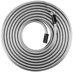 Beaulife Metal Garden Hose 50 ft Flexible No Kink Lightweight RV Drinking Water Hose Extension Leader Hose Heavy Duty Outdoor by Beaulife