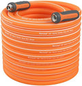 FEVONE Heavy Duty Garden Hose 80 ft, Hybrid Polymer Water Hose by Fevone