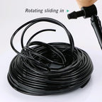 Garden Watering Hose PVC Soft Tubing Micro Drip Irrigation Tube, for Home Garden Water Plants Flowers Pipe (Color : 20M, Size : 1/8'' (innner Dia.3mm)) - Image 5