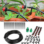 20M Micro Drip Irrigation System, Automatic Watering Plant Hose Kit, Self Watering Garden Hose with Timer, Adjustable Drip Hose for Pots Hanging Baskets Greenhouse Plants - Image 4