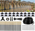 Automatic Garden Irrigation System 100ft with 18 Adjustable Copper Nozzles by Unknown