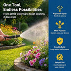 2026 Professional Jet Sweeper Nozzle, Heavy Duty Adjustable Twist Hose Nozzle Jet Sweeper Nozzle, Home High Pressure Car Wash Water Gun for Garden Hose, Watering, Lawn, Car (2PCS) - Image 5