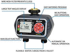 Eden 93412 Programmable Digital Water Timer 2-Zone, Compatible with Wireless Soil Moisture Sensor - Image 2