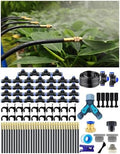Drip Irrigation System,Automatic Garden Watering System, 360 Degree Adjustable Garden Sprinkler, High Output Mist Spray Nozzle for Potted Plants, Easy Connect & Rotating Head, Customizable Water Flow by Unknown