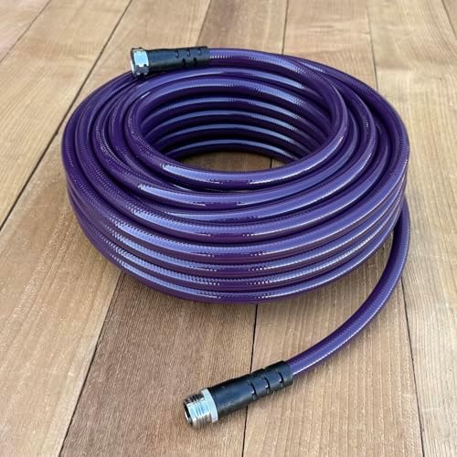 Water Right Polyurethane Garden Hose, 100 Ft, Non-toxic, 1/2” ID, Eggplant - Image 3