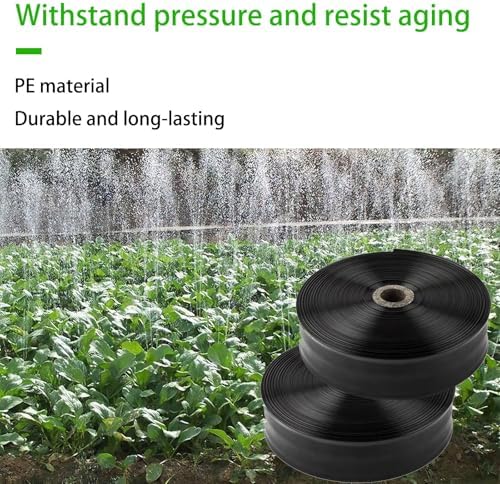 Drip Tape Irrigation Tubing Emitter Spacing Agricultural Water Line black 2.5 inch 100m 9 holes - Image 7