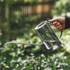 Long Spout Watering Can - Stainless Steel Watering(Gray) - Image 4