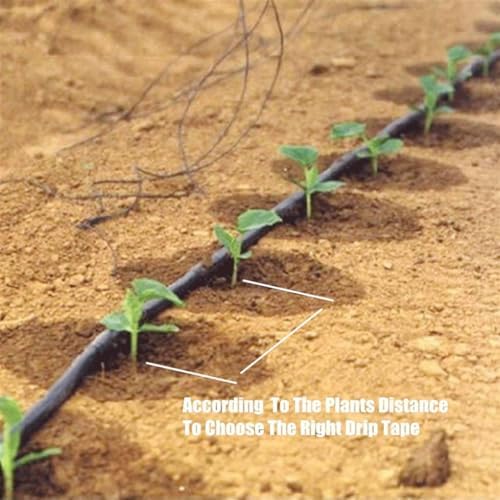 16mm 1-Hole Irrigation System Garden, Drip Irrigation Greenhouse Irrigation Drip Hose Tape Micro Irrigation System Seepage Pipe 1pcs (Color : Space 400mm, Size : 20meters (65.6ft)) - Image 6