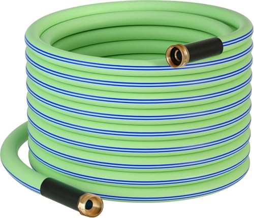Atlantic Garden Hose 75 ft Green 5/8" Heavy Duty Water Hose Extension by Atlantic
