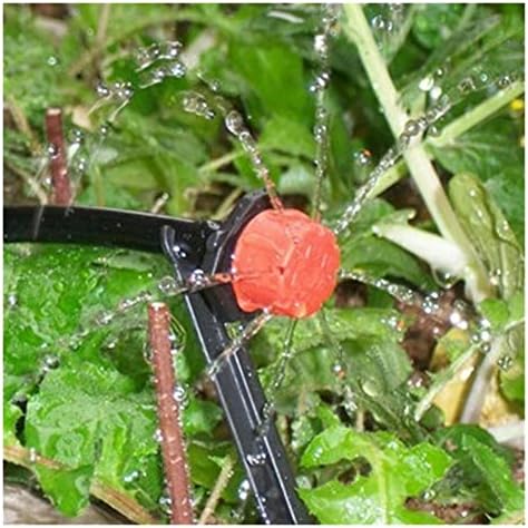 Gardening Irrigation Dripper 15 Pieces of Adjustable 8-Hole Red Dripper Button Drip Irrigation Sprinkler Garden Flower Plant Watering Sprinkler - Image 5