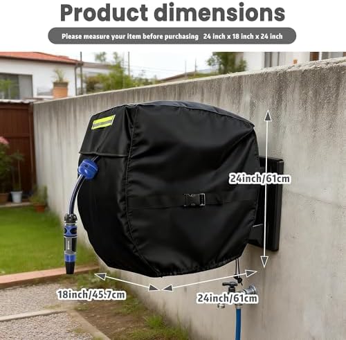 Hose Reel Cover - Weather-Resistant Shield, Wall & Freestanding Reels - Image 2