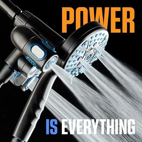 AquaCare Polaris 208-mode High Pressure Shower Head Combo with Hydro Arms - Image 3