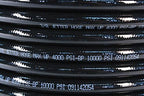 Schieffer 3/8in. x 200ft. 4000 PSI Thermoplastic Sewer Jetter Hose & 8.0 Orifice Button Nose and 8.5 Orifice Rotating Nozzles - Image 4