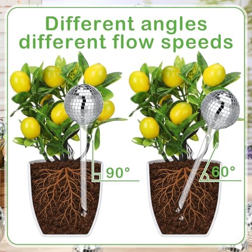 Novabright 6 Pcs Plant Self Watering Disco Ball Globes - Image 3