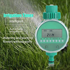 Water Fluxion Meter, Automatic Intelligent Versatile Use Water Pressure Gauge, Multi Functional LCD Screen Water Meter, for Garden Hose, Rvs, Lawn, Nozzle Sprayer - Image 2