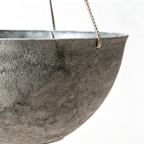 LA JOLIE MUSE Hanging Planter Baskets for Outdoor Plants, Set of 2, 13 Inch - Image 5